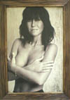 Photograph on canvas in the authorīs frame, 60 x 40 cm